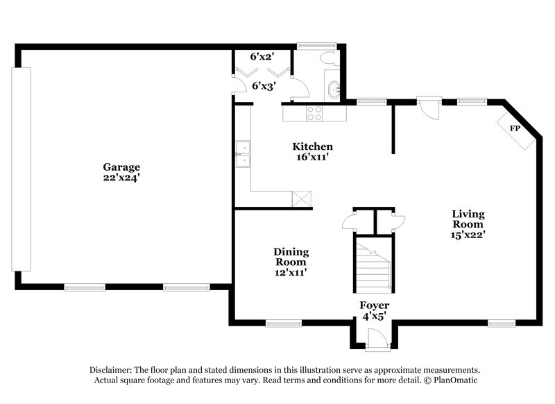 1,860/Mo, 3970 Powder Mill Rd Memphis, TN 38125 Floor Plan View