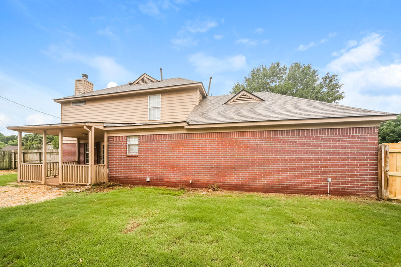 1,860/Mo, 3970 Powder Mill Rd Memphis, TN 38125 Rear View