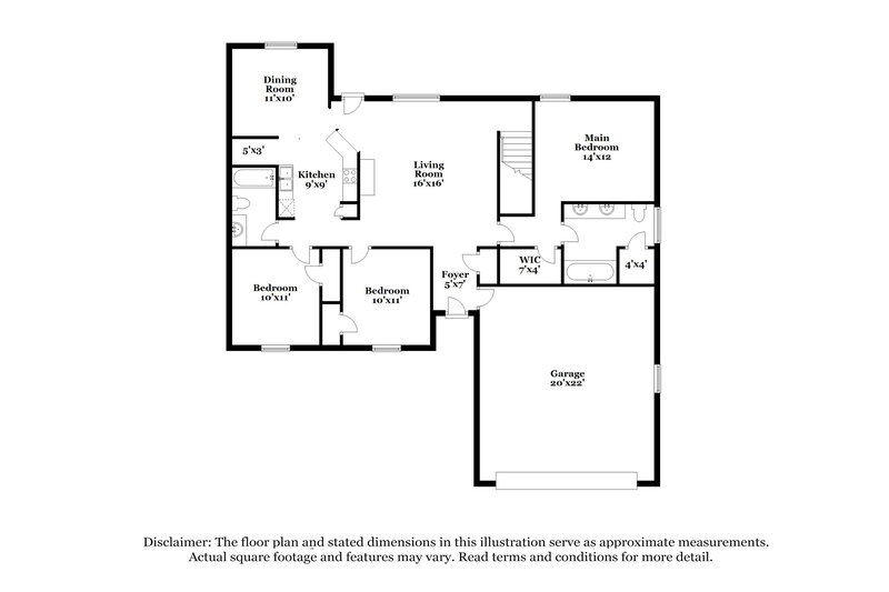 1,965/Mo, 569 Wylie Dr Brighton, TN 38011 Floor Plan View