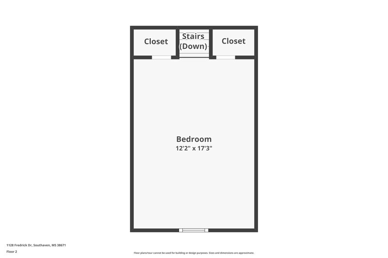 1,945/Mo, 1128 Fredrick Dr Southaven, MS 38671 Floor Plan View 2