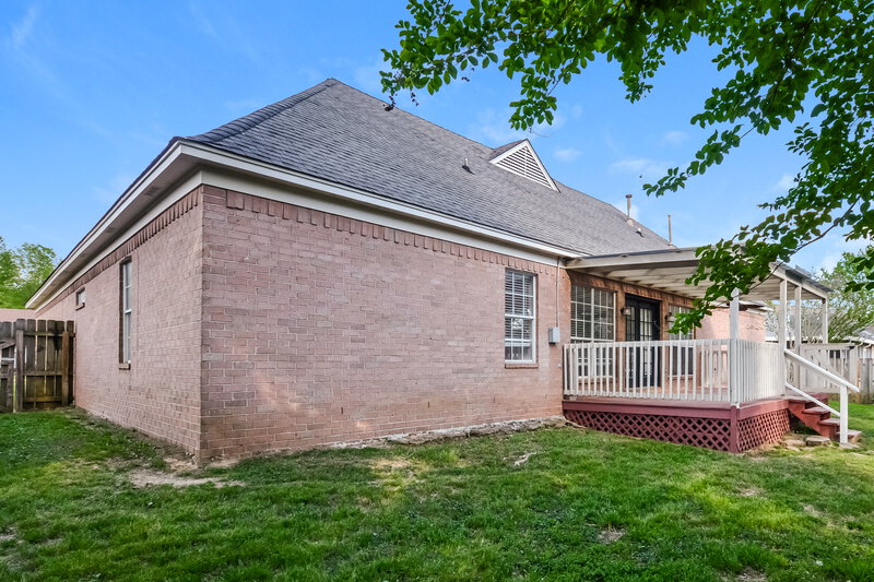 3,380/Mo, 6741 Crystal Dr Olive Branch, MS 38654 Rear View