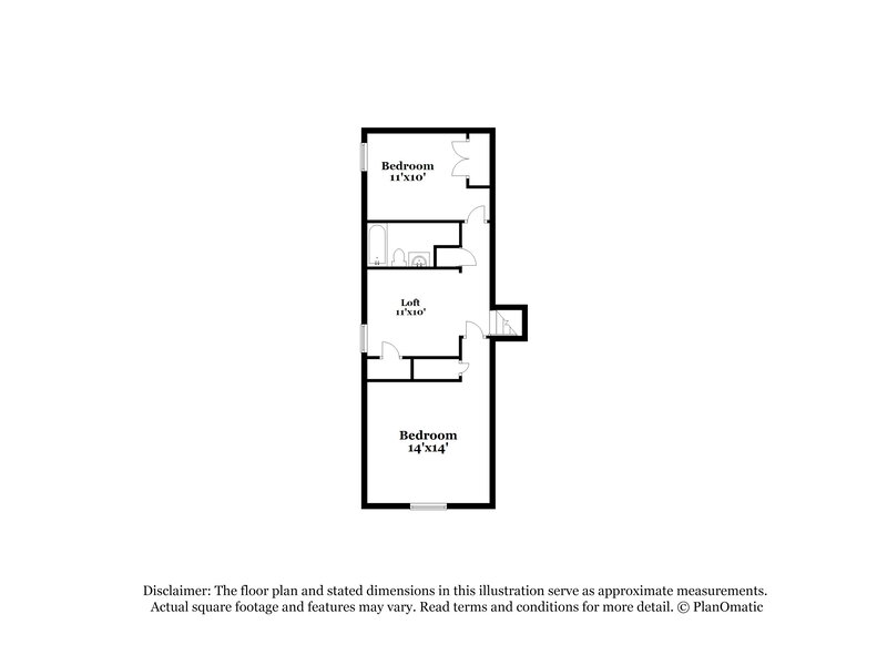 2,100/Mo, 383 N Ericson Rd Memphis, TN 38018 Floorplan View 2