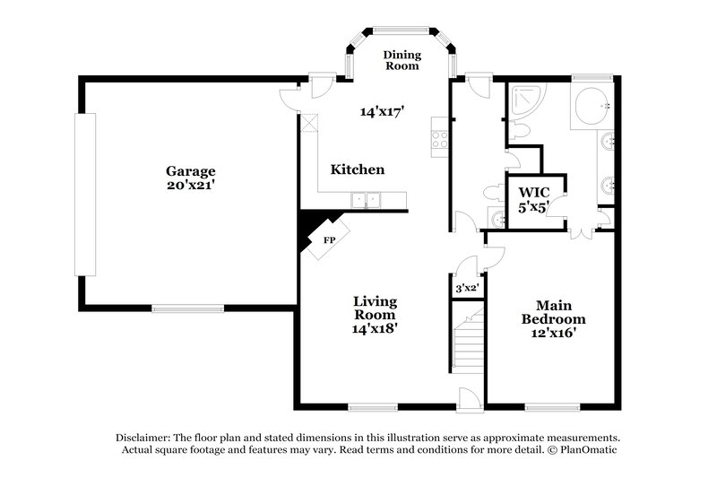 2,520/Mo, 6778 Branch Estates Dr Olive Branch, MS 38654 Floor Plan View