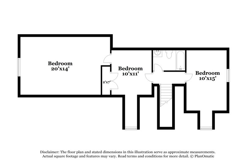 2,520/Mo, 6778 Branch Estates Dr Olive Branch, MS 38654 Floor Plan View 2