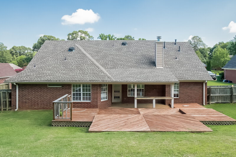 2,920/Mo, 2363 Bethany Dr Southaven, MS 38672 Rear View