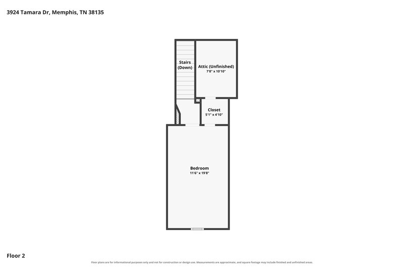 2,400/Mo, 3924 Tamara Dr Bartlett, TN 38135 Floor Plan View 2