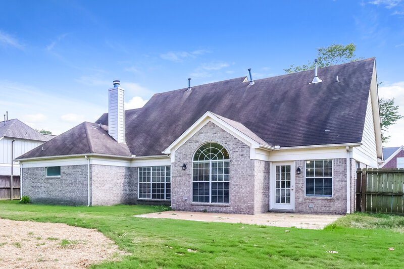 2,190/Mo, 11196 Hidden Meadows Cv Arlington, TN 38002 Rear View