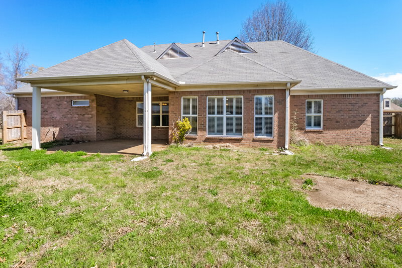 2,665/Mo, 1225 Havenwood Dr Cordova, TN 38018 Rear View