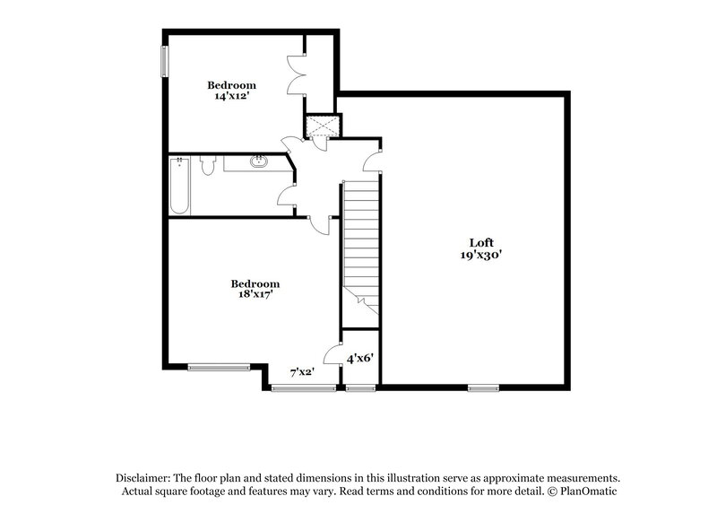 2,150/Mo, 2223 Purple Leaf Ln Cordova, TN 38016 Floorplan View 2