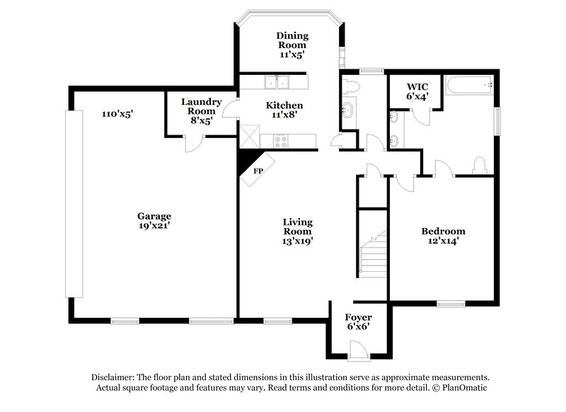 1,615/Mo, 15 Oak Lake Cv Oakland, TN 38060 Floor Plan View
