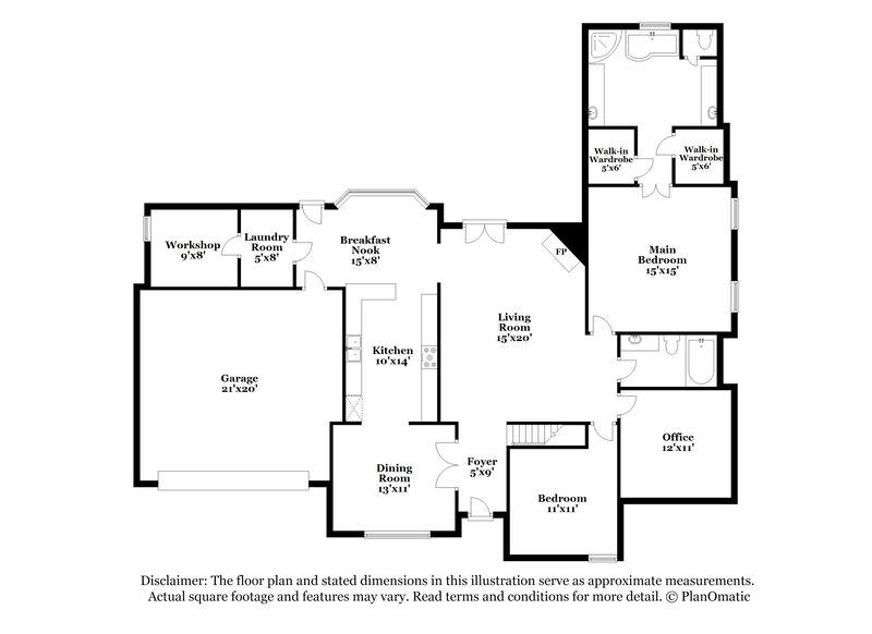 0/Mo, 1470 Cider House Ln Cordova, TN 38016 Floorplan View