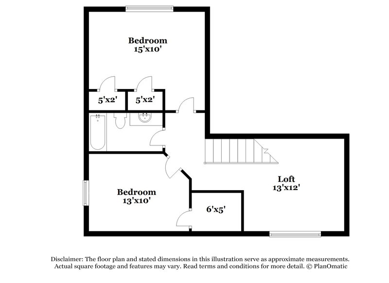 1,870/Mo, 7412 Hunters Horn Dr Olive Branch, MS 38654 Floor Plan View 2