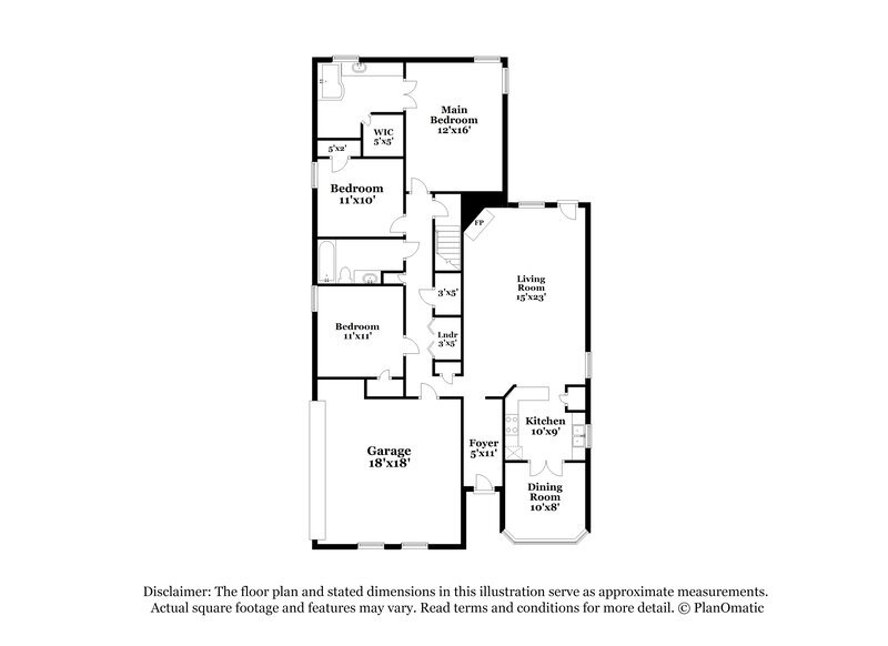 2,070/Mo, 2781 Java Dr Arlington, TN 38002 Floorplan View