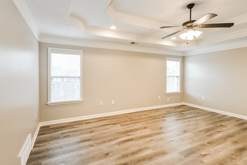 2,650/Mo, 4199 Sidlehill Dr Olive Branch, MS 38654 Main Bedroom View 2