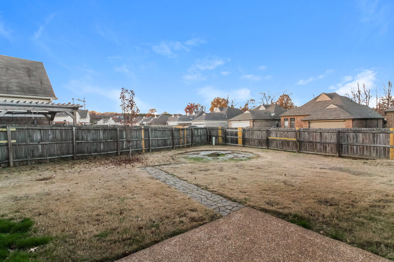 1,830/Mo, 9206 Chastain Pl Cordova, TN 38018 Rear View