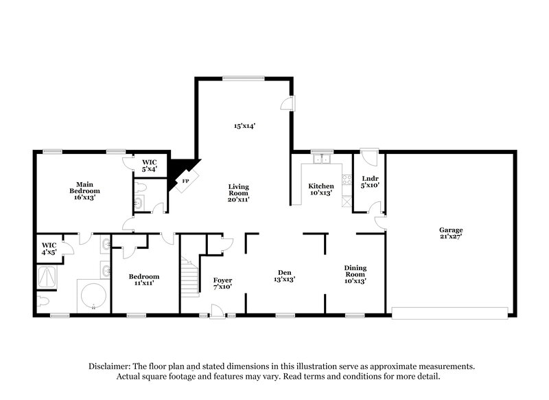 3,510/Mo, 4394 Winding Hollow Way Memphis, TN 38125 Floor Plan View 2