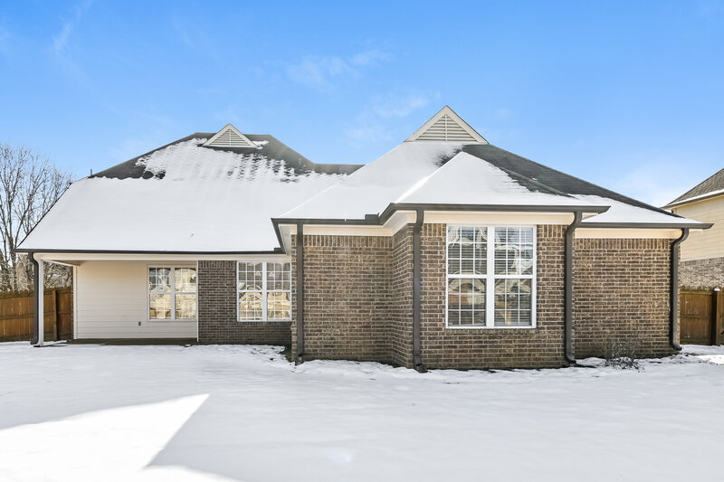 2,295/Mo, 9194 Afton Grove Rd Cordova, TN 38018 Rear View