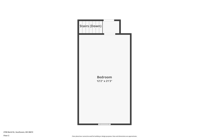 1,975/Mo, 2829 Russum Dr Southaven, MS 38672 Floor Plan View
