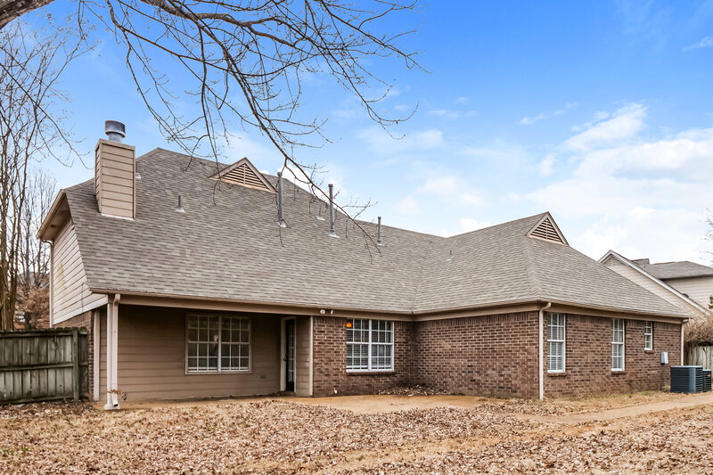 1,960/Mo, 1171 Stable Run Dr Cordova, TN 38018 Rear View 2