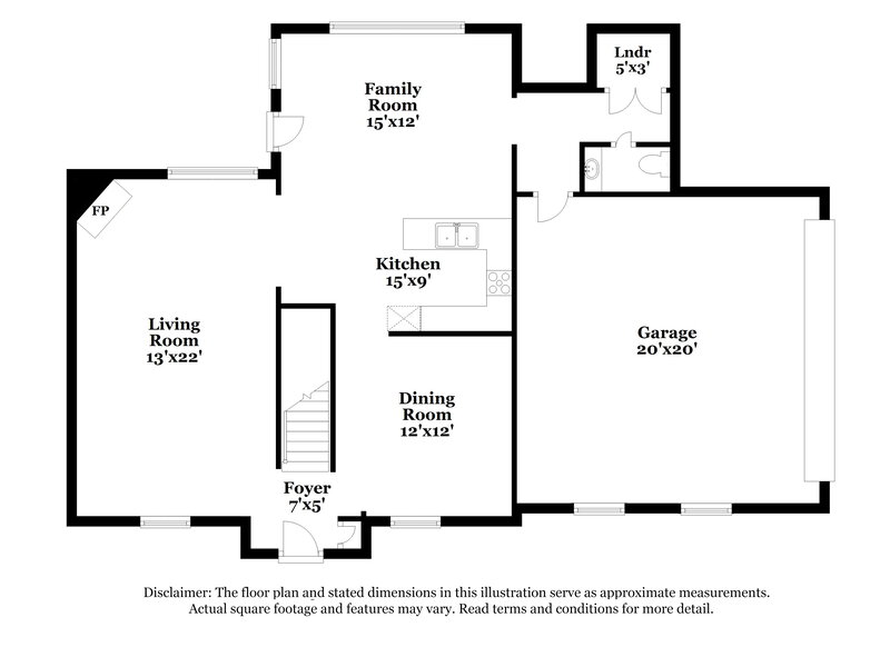 1,885/Mo, 8677 Old Post Rd Cordova, TN 38018 Floor Plan View