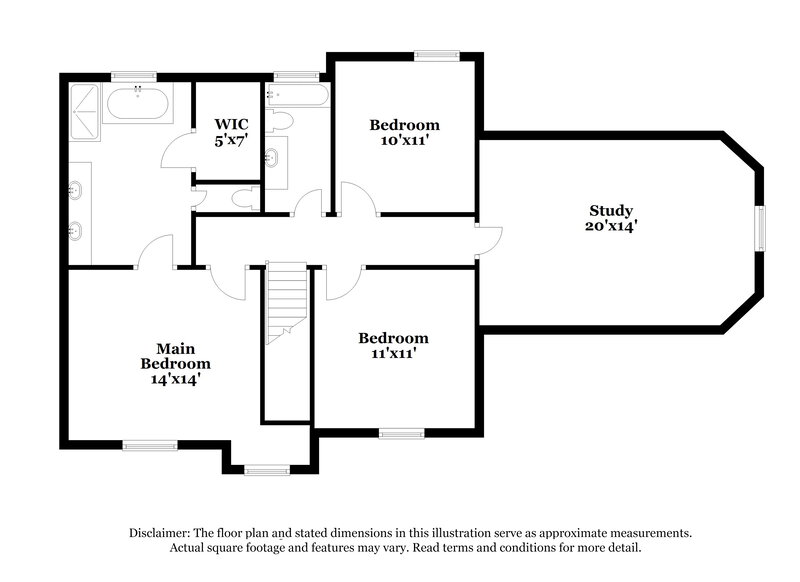 1,885/Mo, 8677 Old Post Rd Cordova, TN 38018 Floor Plan View 2