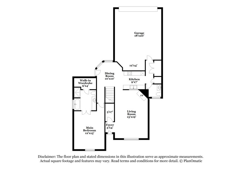 2,480/Mo, 8713 Citrus Bend Dr Cordova, TN 38018 Floor Plan View