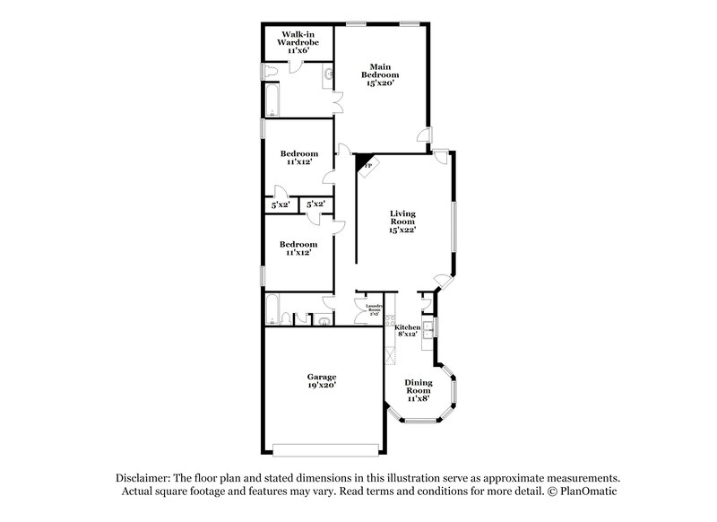 1,975/Mo, 9858 Southern Gum Way Olive Branch, MS 38654 Floor Plan View