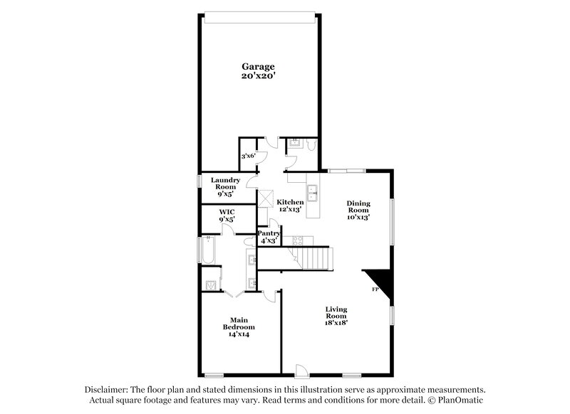 2,920/Mo, 10176 Eveninghill Dr Cordova, TN 38016 Floor Plan View