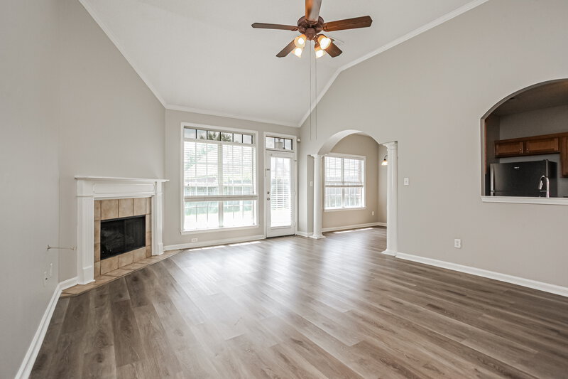 1,925/Mo, 10183 Tall Hickory Dr Cordova, TN 38016 Living Room View