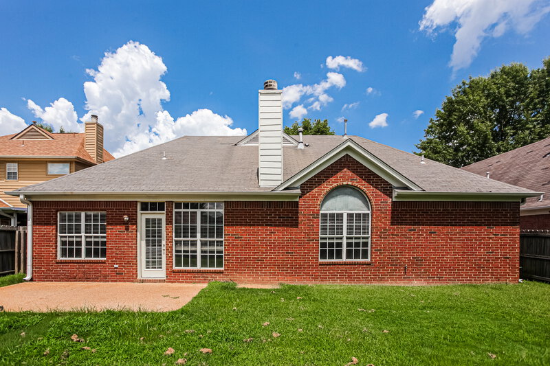 1,925/Mo, 10183 Tall Hickory Dr Cordova, TN 38016 Rear View