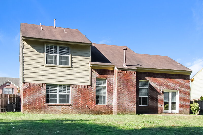 1,835/Mo, 7414 Fox Creek Dr Olive Branch, MS 38654 Rear View