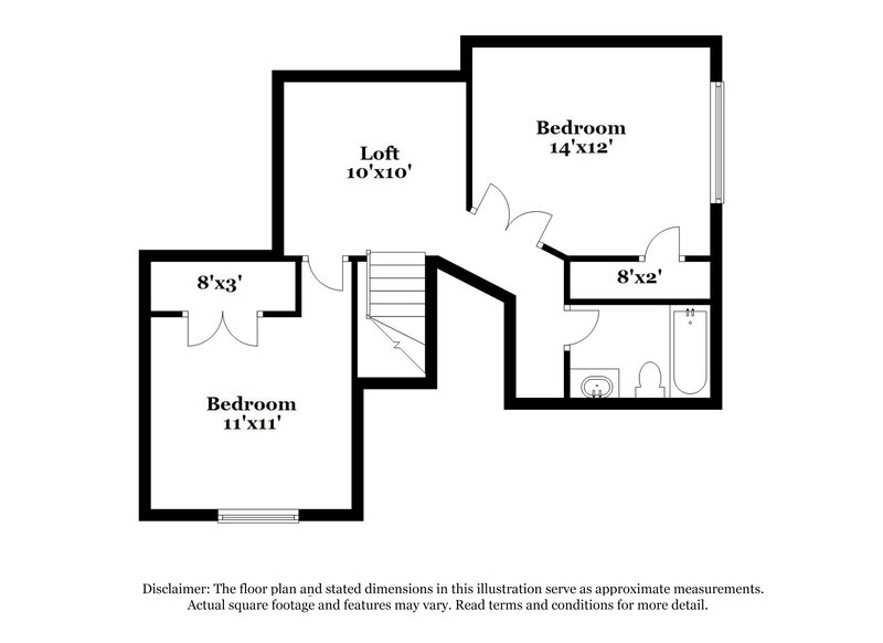 2,090/Mo, 2278 Purple Leaf Cv Cordova, TN 38016 Floorplan View