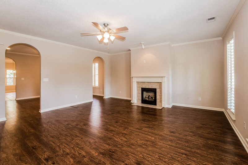 1,750/Mo, 4698 Stone Cross Dr Olive Branch, MS 38654 Living Room View 3