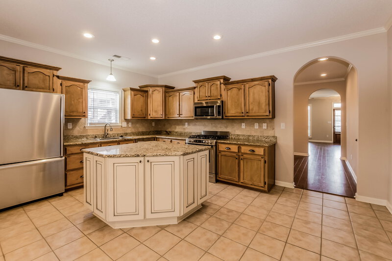 1,750/Mo, 4698 Stone Cross Dr Olive Branch, MS 38654 Kitchen View