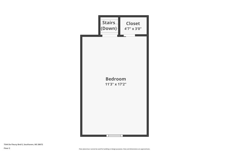 2,850/Mo, 7544 De Fleury Bnd E Southaven, MS 38672 Floor Plan View