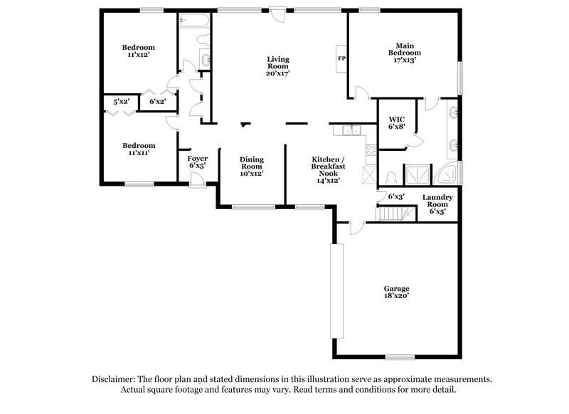 2,035/Mo, 9250 Speerberry Cir Cordova, TN 38016 Floorplan View