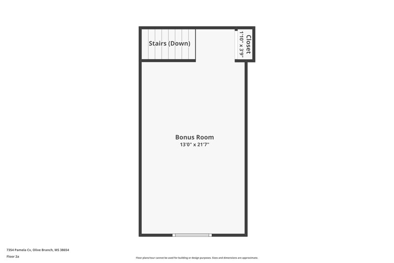 1,855/Mo, 7354 Pamela Cv Olive Branch, MS 38654 Floor Plan View 2