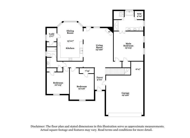 3,100/Mo, 9069 Gavin Dr Olive Branch, MS 38654 Floor Plan View