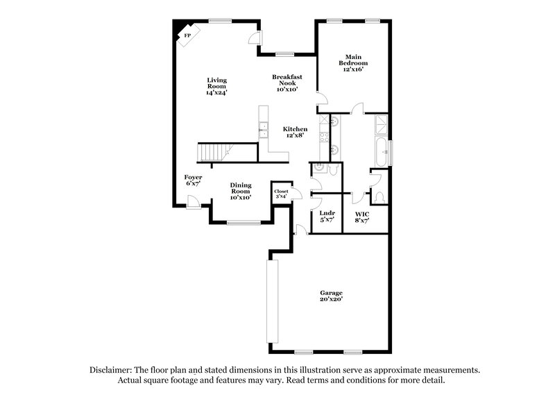1,995/Mo, 40 Rachel Cv Somerville, TN 38068 Floor Plan View