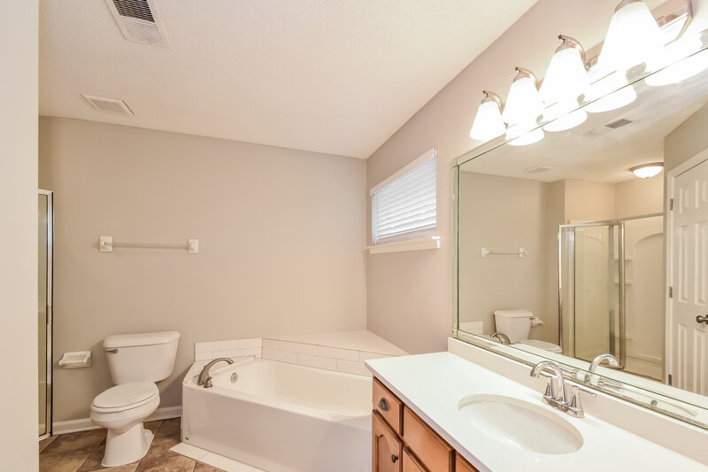 1,740/Mo, 9841 Southern Oak Way Olive Branch, MS 38654 Main Bathroom View