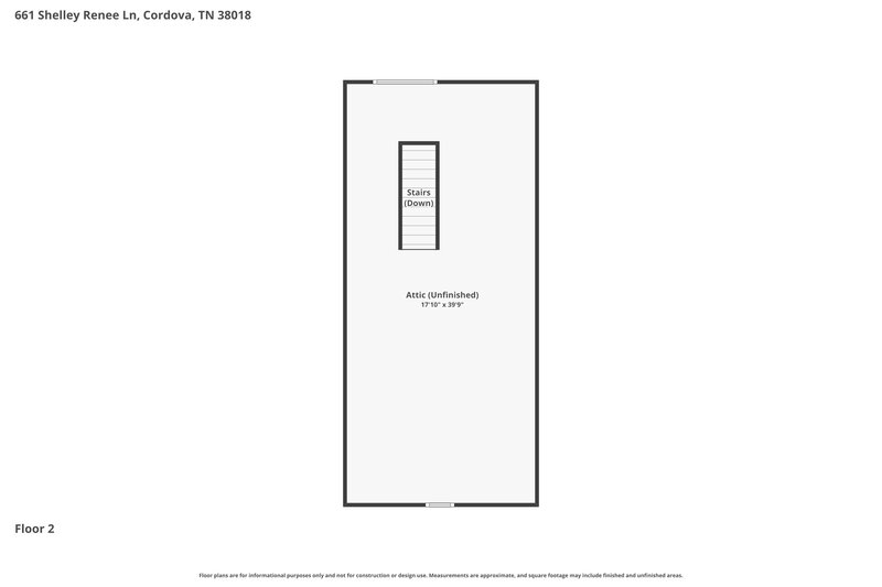 2,140/Mo, 661 Shelley Renee Ln Cordova, TN 38018 Floor Plan View 2