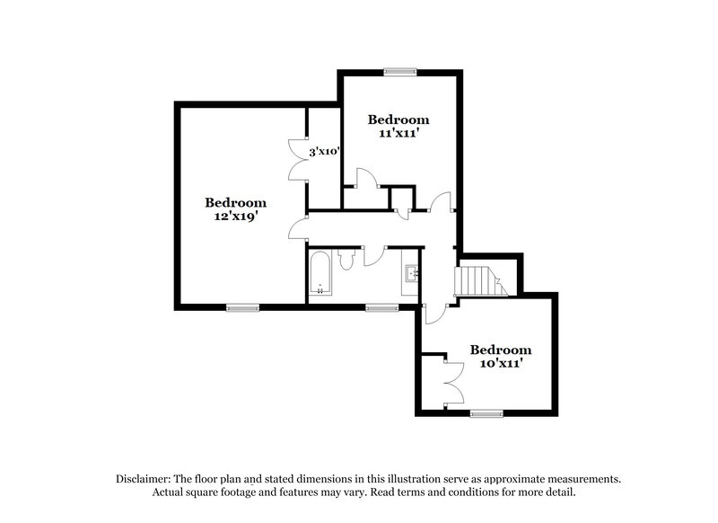 2,460/Mo, 1230 Worthington Dr Southaven, MS 38671 Floorplan View 2