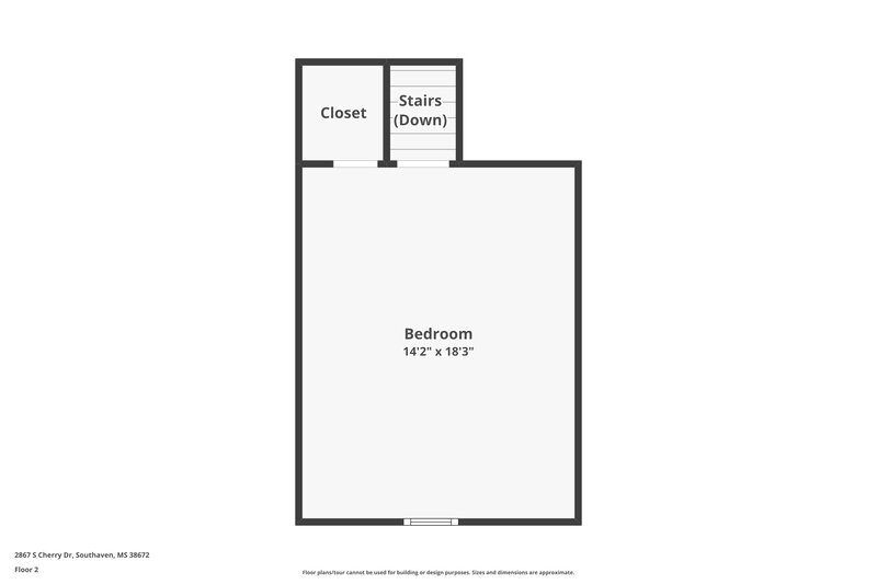 2,370/Mo, 2867 S Cherry Dr Southaven, MS 38672 Floor Plan View 2