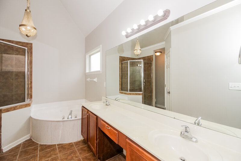 2,505/Mo, 8168 White Wing Cv W Bartlett, TN 38002 Main Bathroom View