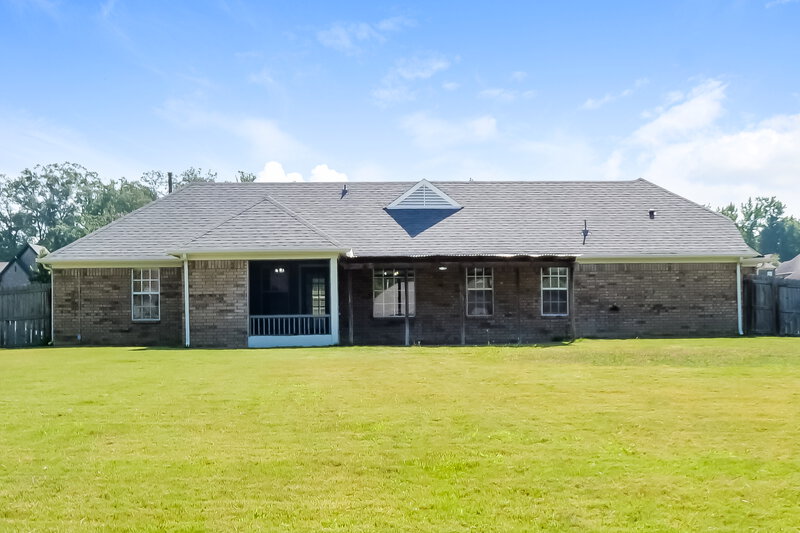 1,995/Mo, 2401 Forest Hill Irene Rd N Cordova, TN 38016 Rear View