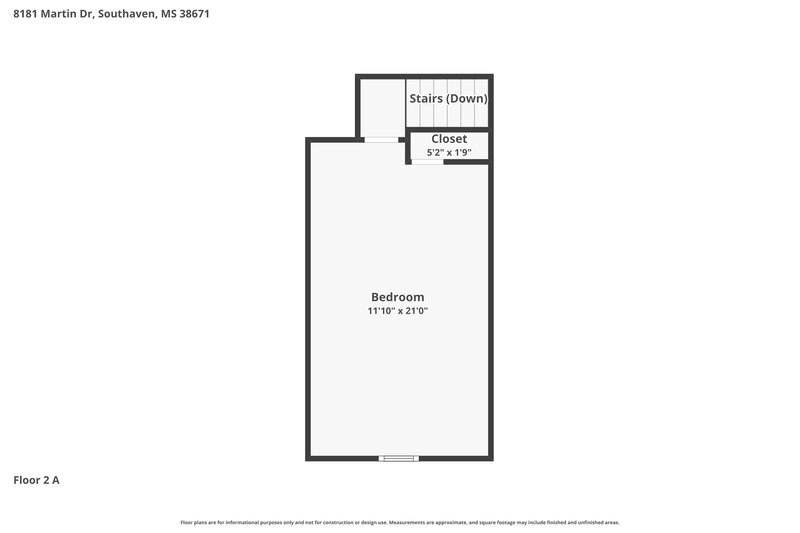 1,970/Mo, 8181 Martin Dr Southaven, MS 38671 Floor Plan View 2