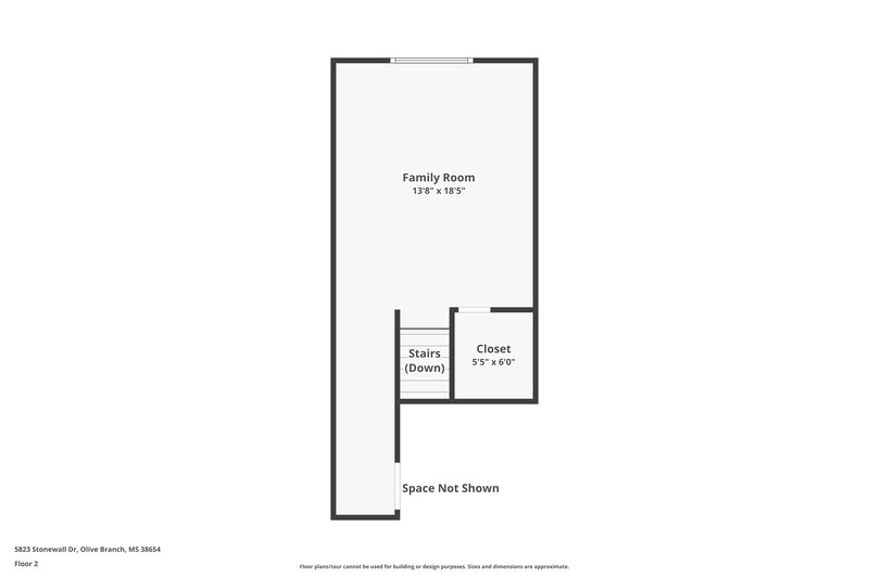 3,120/Mo, 5823 Stonewall Dr Olive Branch, MS 38654 Floor Plan View 2