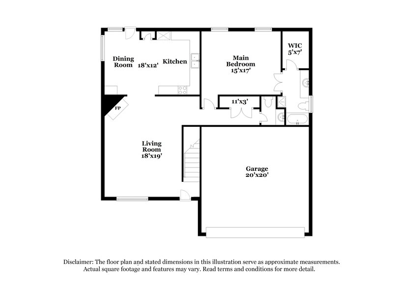 1,865/Mo, 9956 Vista Ridge Dr Olive Branch, MS 38654 Floor Plan View