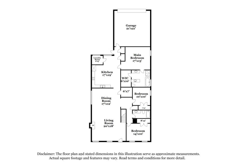 2,245/Mo, 4871 Stone Park Blvd Olive Branch, MS 38654 Floor Plan View
