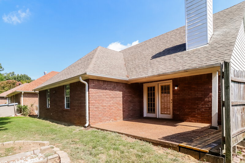 1,875/Mo, 9441 Club Walk Ct Lakeland, TN 38002 Rear View